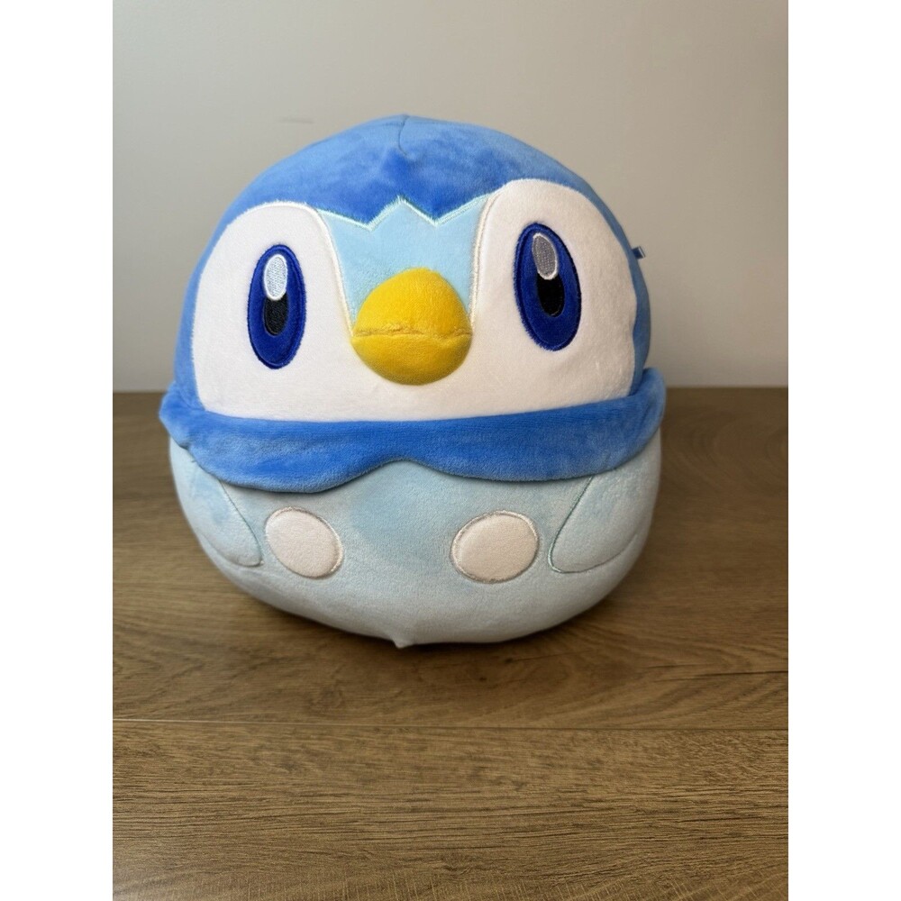 Squishmallow 12” Piplup Pokemon Center Exclusive Patch Plush